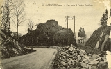 Saint-Nabord - Une roche à l'entrée du village